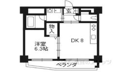 プリオーレリベルタ桂Ａ間取り図面
