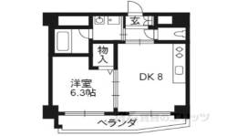 プリオーレリベルタ桂Ａ間取り図面