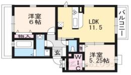 ブランピュール間取り図面