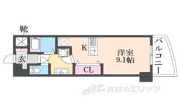 Ｄｅ’ｌｅａｄ河原町間取り図面