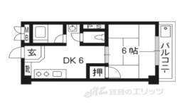 パールハイツイナリ間取り図面