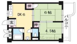 パールハイツイナリ間取り図面