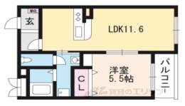 ハートフルミナクサ間取り図面