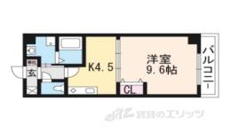 イクスコート大津駅前間取り図面