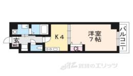 イクスコート大津駅前間取り図面