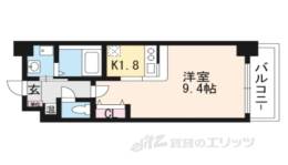 イクスコート大津駅前間取り図面