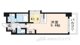 イクスコート大津駅前間取り図面