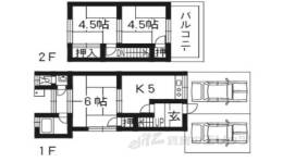 貸家間取り図面
