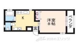 エクセラート瀬田２間取り図面