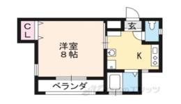 エクセラート瀬田２間取り図面