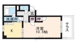 福嶋アパート間取り図面