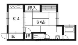 コーポ清水間取り図面