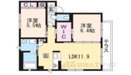 シャーメゾンパティオ間取り図面