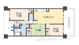 エスリード宇治広野間取り図面