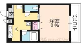 ＡＳＣＯＴＴ烏丸間取り図面