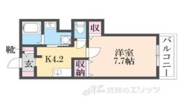 西大津ＩＳ２間取り図面