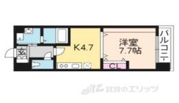 ヴェルジュ南草津２間取り図面