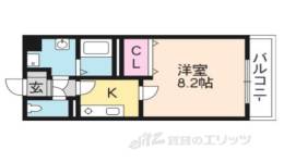 ＧＲОО５Ｅ南草津２間取り図面