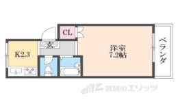 メゾネットＫ２間取り図面