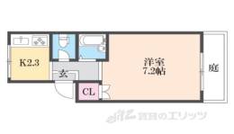 メゾネットＫ２間取り図面