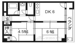 桃山グランドハイツ間取り図面