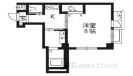 ラトゥール北白川間取り図面