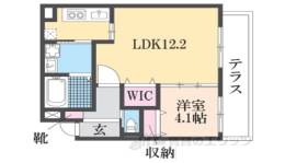 ハルチェルーナ・二条間取り図面