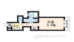 セブンスヘヴン黒門三条間取り図面