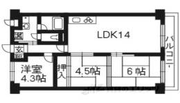 桂ガーデンハイツ間取り図面