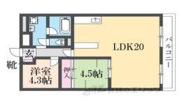 桂ガーデンハイツ間取り図面
