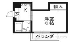 コーポ姉小路間取り図面