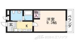 クレール・コート西院間取り図面