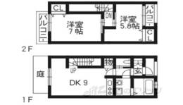 貸家間取り図面