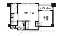 リーガル京都烏丸通り間取り図面