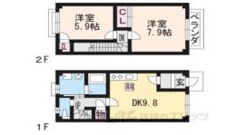Ｒｉｖｅｒ　Ｓｉｄｅ　Ａ間取り図面