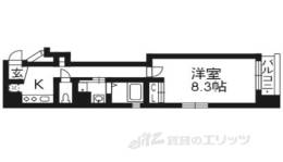 ベラジオ祇園鴨川間取り図面
