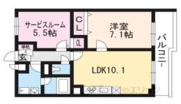 エスポアール西大路間取り図面