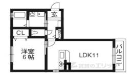 シャーメゾンリーリエＦ棟間取り図面