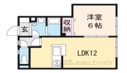 サンガーデン一橋Ａ棟間取り図面