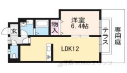 サンガーデン一橋Ｂ棟間取り図面