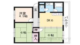 ハイツ清涼間取り図面