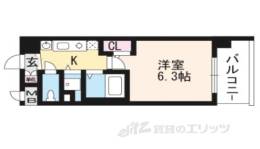 プレサンス京都修学院間取り図面