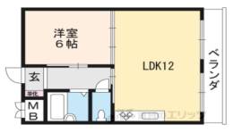 ロイヤルハイツ古川間取り図面