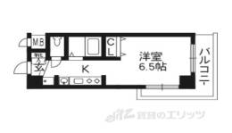 プレサンス京都駅前千都間取り図面