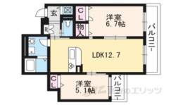 Ｌａ　ｖｉｅ　Ｃｌａｉｒ間取り図面