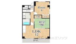 フロントパーク守山間取り図面