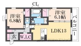 メゾンなでしこ間取り図面