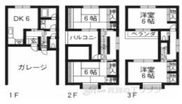 貸家間取り図面