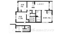 ドゥエール洛北間取り図面