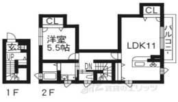 ラヴィニール　アン間取り図面